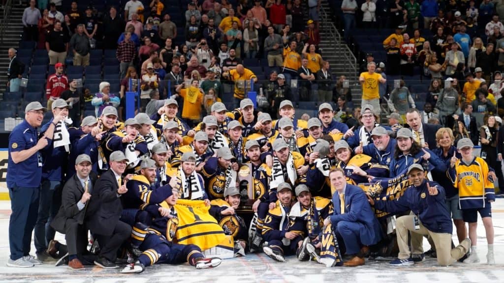 President Joe Biden Invites Quinnipiac University's National Championship Team to White House Visit - The Hockey Focus