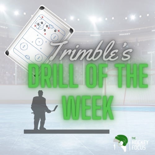 Trimble's Drill of the Week - 3 Puck Game - The Hockey Focus