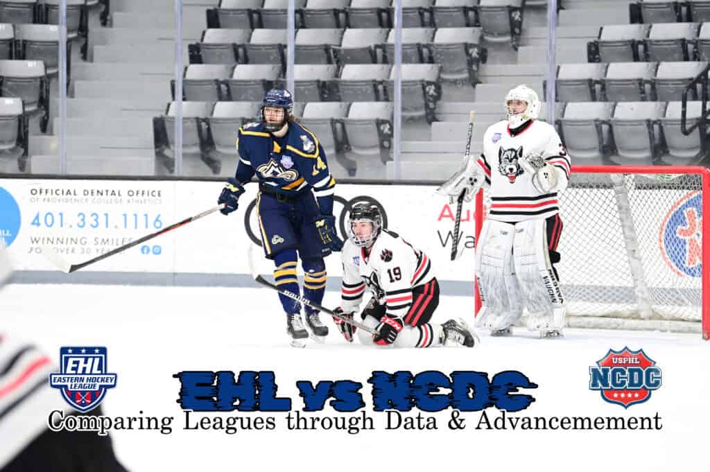 Who's Better? The EHL Or The NCDC... Comparing The Leagues Through Data And Advancements - The Hockey Focus