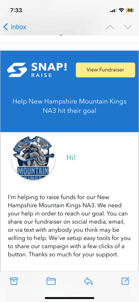 Why am I getting donation solicitations from an NA3 team? - The Hockey Focus